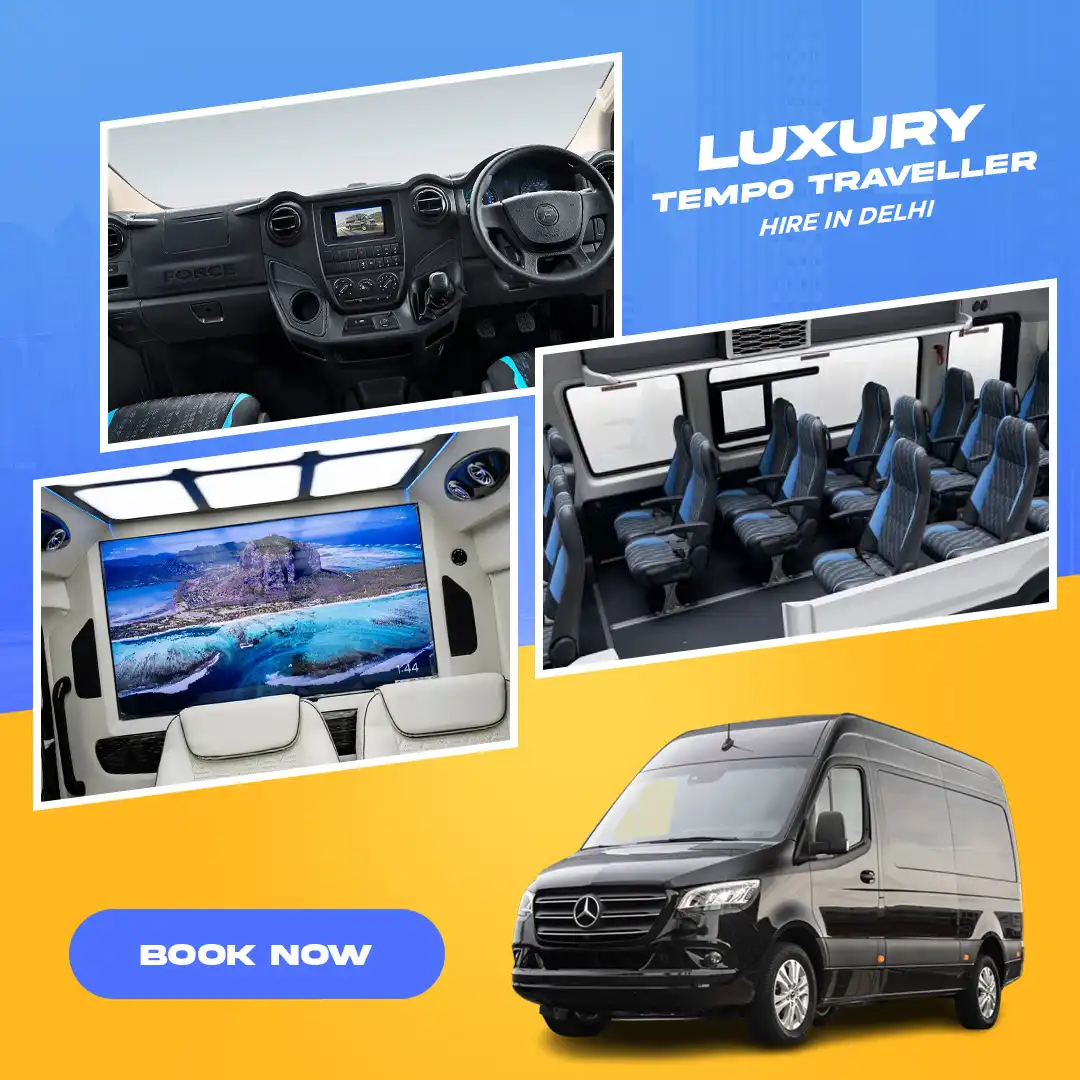 Hire Luxury Tempo Traveller in Delhi